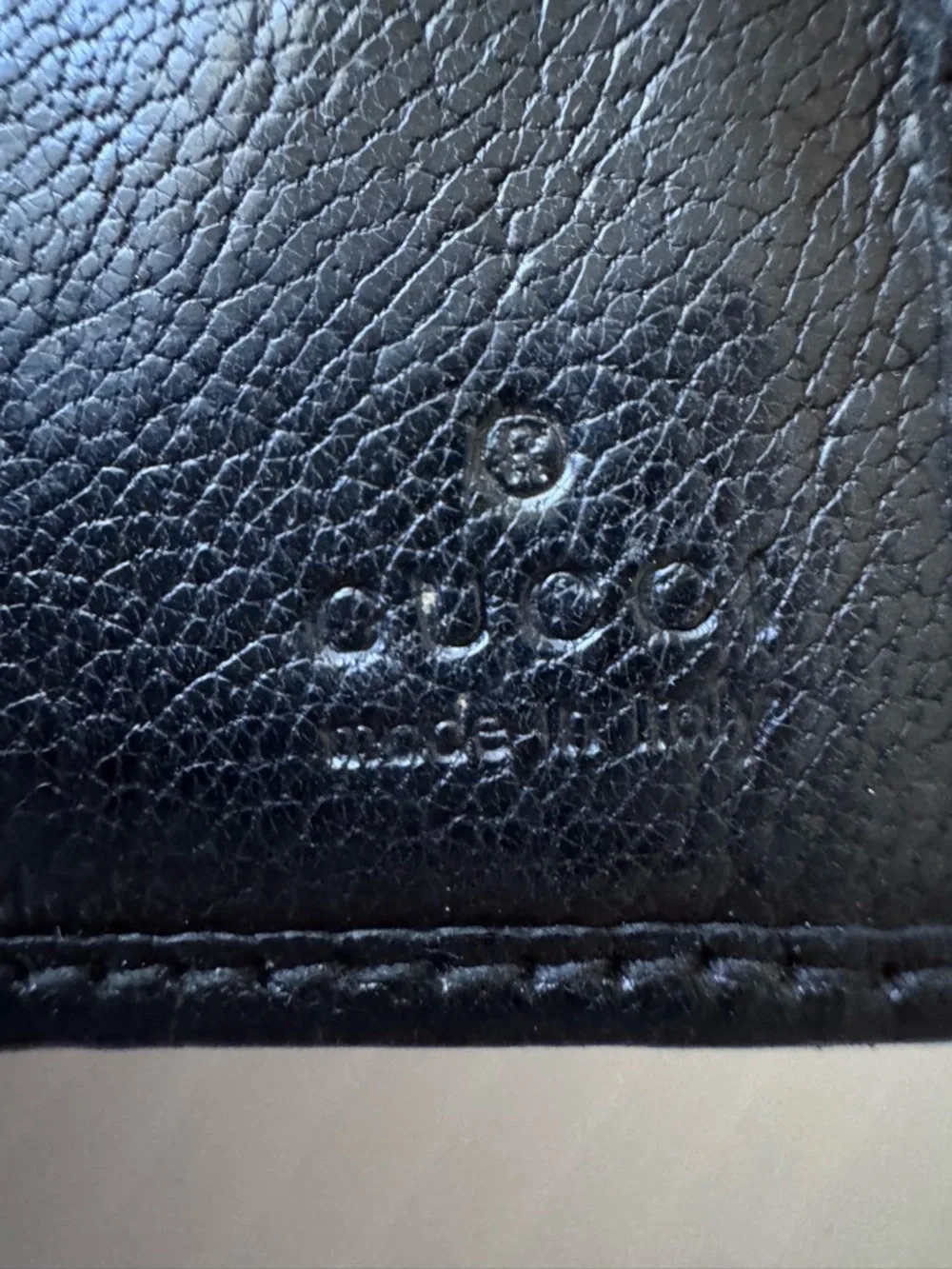Gucci Black Leather Wallet - Picture 4 of 10